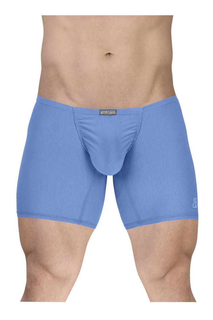 ErgoWear FEEL GR8 Cotton Men's Boxer Brief in Light Blue – men's boxer briefs