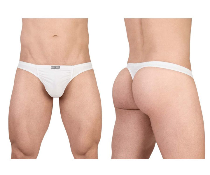 ErgoWear FEEL GR8 Cotton Men's Thong in White – men's thongs