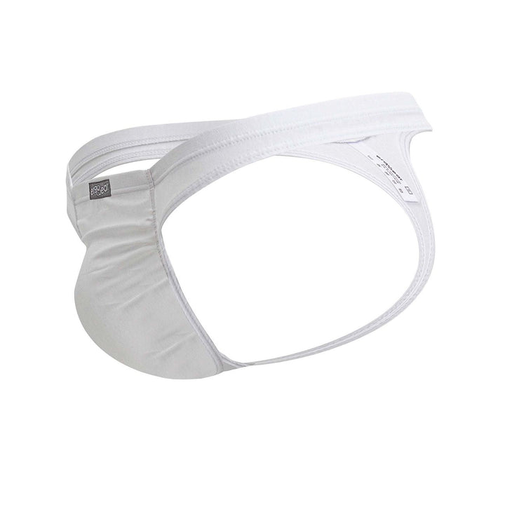 ErgoWear FEEL GR8 Cotton Men's Thong in White – men's thongs