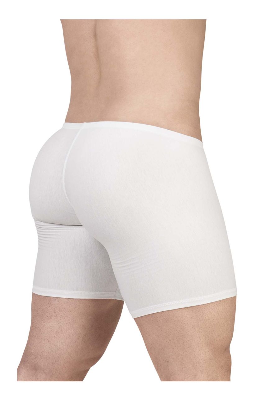 ErgoWear FEEL GR8 Cotton Boxer Briefs in White – men's boxer briefs