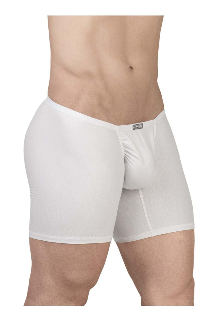 ErgoWear FEEL GR8 Cotton Boxer Briefs in White – men's boxer briefs