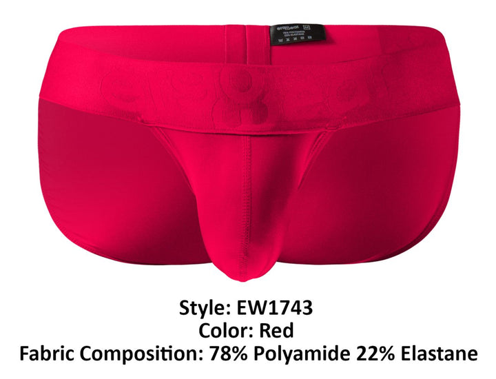 ErgoWear MAX BOLD Men's Bikini Brief in Red – men's briefs