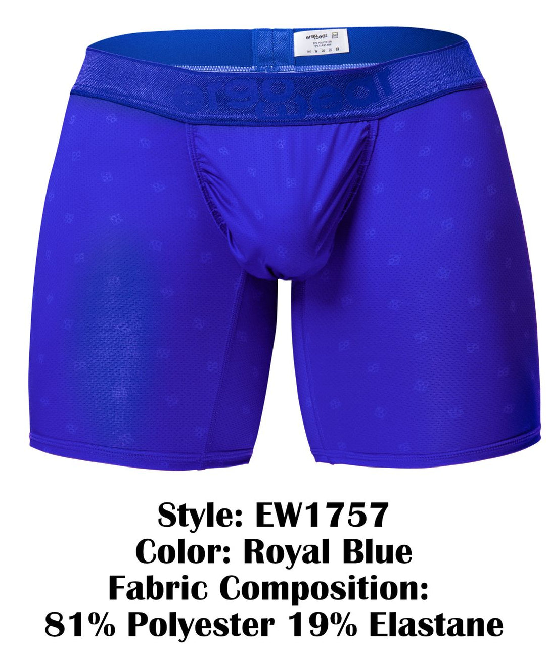 ErgoWear FEEL SE Men's Boxer Brief in Royal Blue – men's boxer briefs