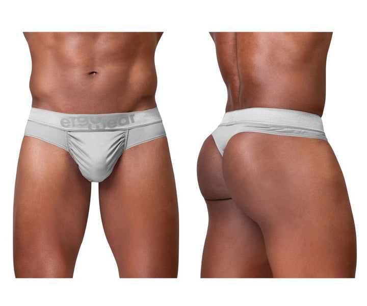 ErgoWear FEEL SE Men's Thong in Silver – men's thongs