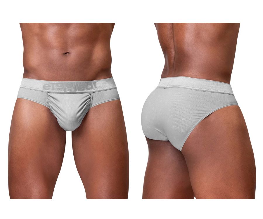 ErgoWear FEEL SE Men's Bikini Brief in Silver – men's briefs