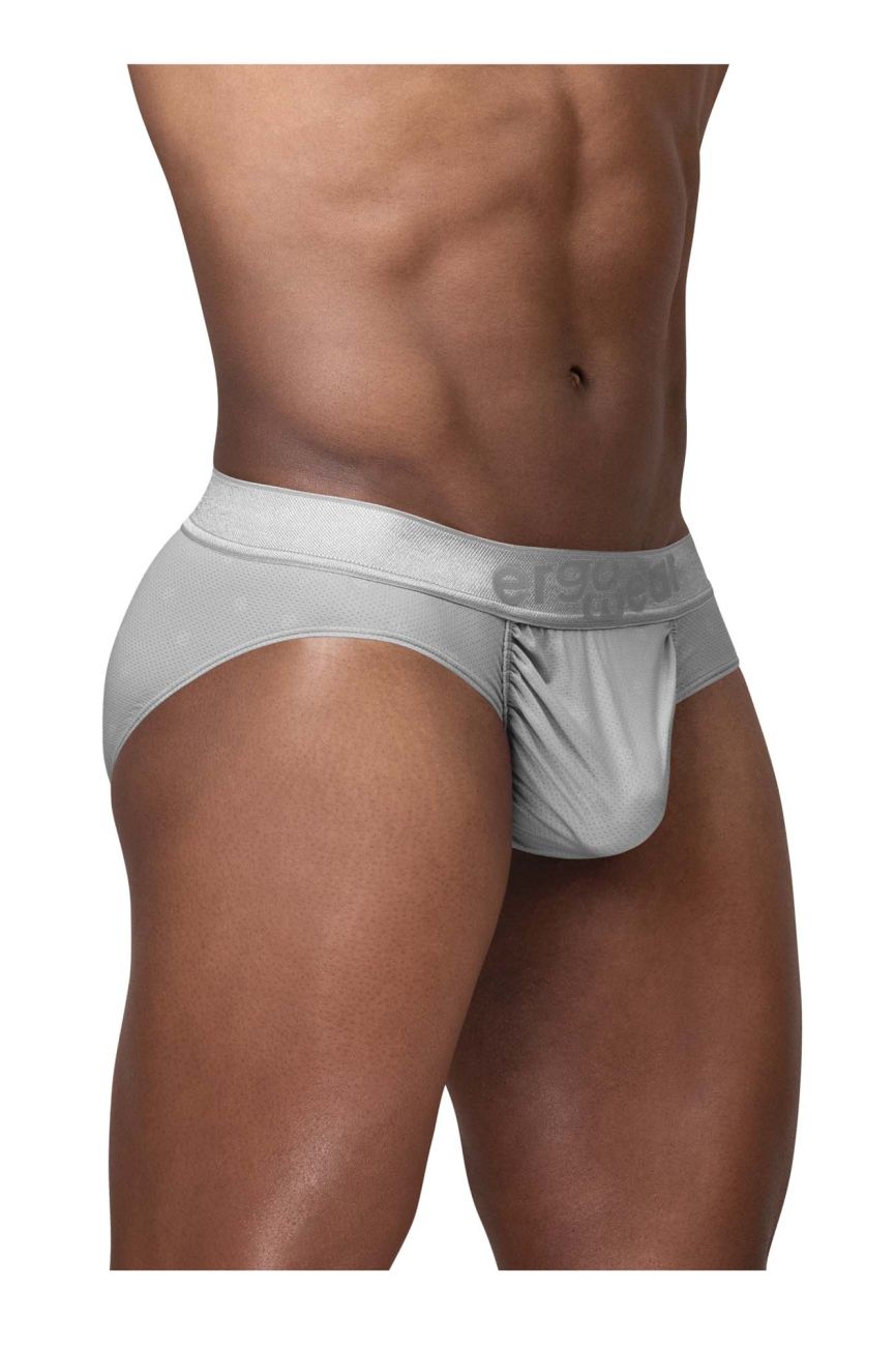 ErgoWear FEEL SE Men's Bikini Brief in Silver – men's briefs
