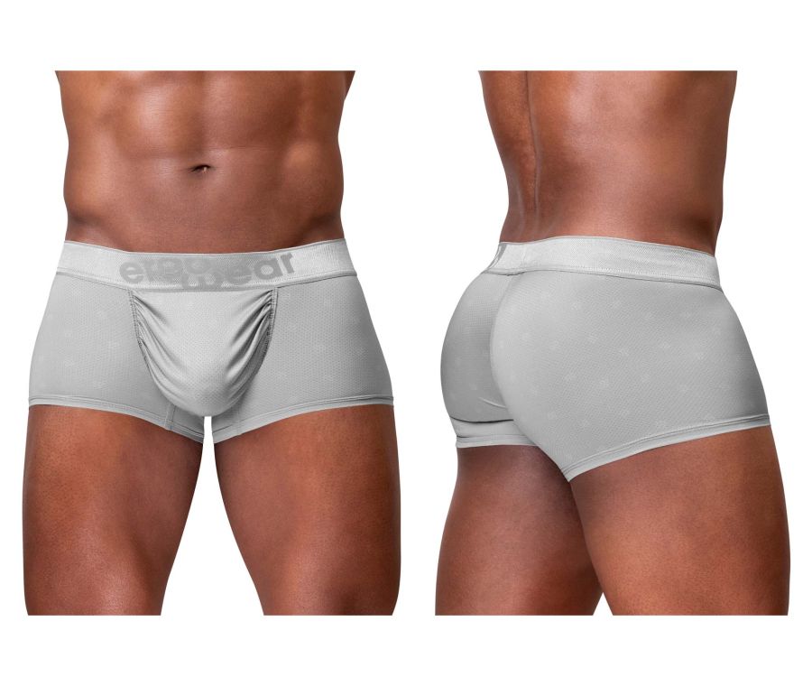 ErgoWear FEEL SE Men's Trunk Underwear in Silver – men's trunks