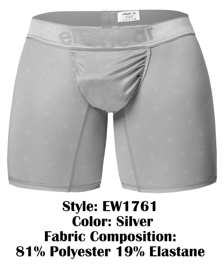 ErgoWear FEEL SE Men's Boxer Brief in Silver – men's boxer briefs