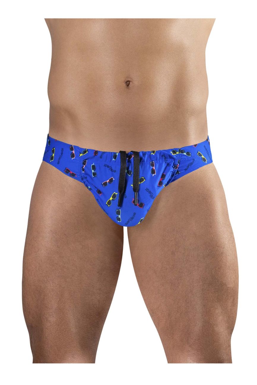 ErgoWear FEEL SW Swim Briefs in Blue Sunglasses – men's swimwear