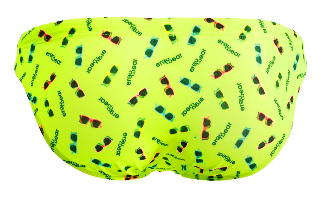 ErgoWear X4D SW Swim Briefs in Bright Yellow – men's swimwear