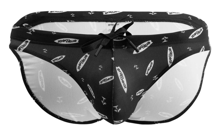 ErgoWear X4D SW Swim Briefs in Black/White – men's swimwear