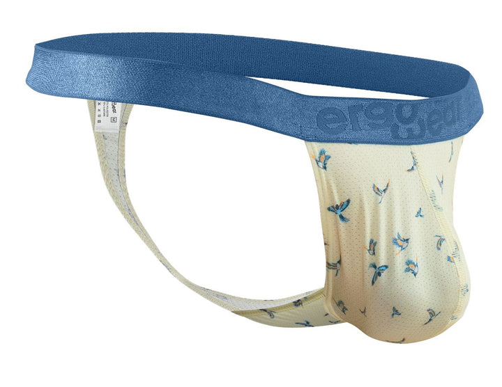 ErgoWear SLK SE Men's Thong in Vanilla Birds – men's thongs