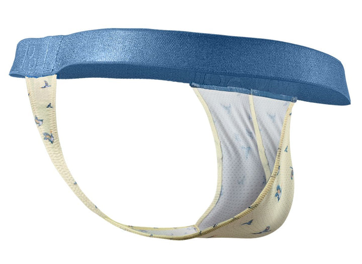 ErgoWear SLK SE Men's Thong in Vanilla Birds – men's thongs