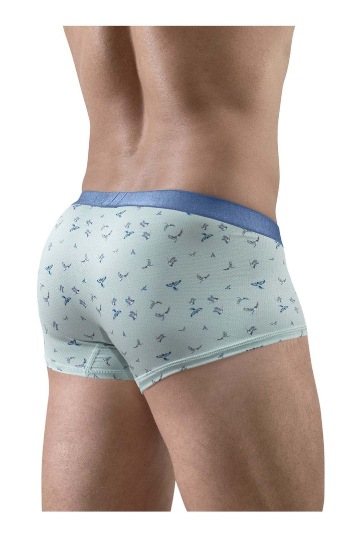 ErgoWear SLK SE Men's Trunk Underwear in Frost Birds – men's trunks