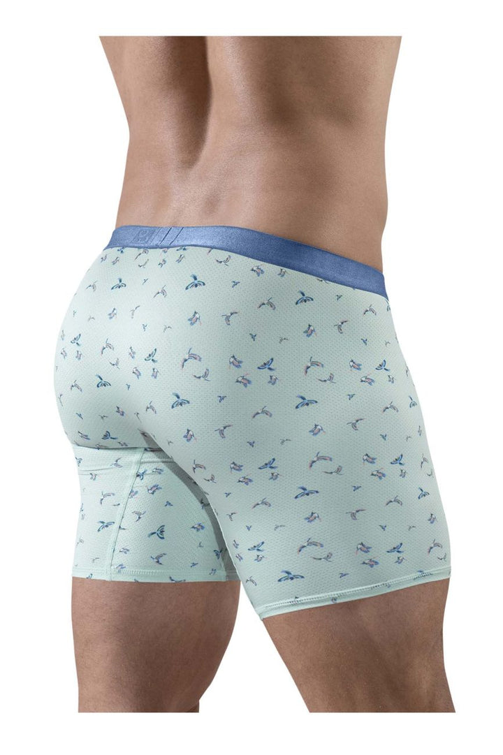 ErgoWear SLK SE Men's Boxer Brief in Frost Birds – men's boxer briefs