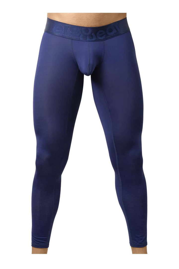 ErgoWear MAX BOLD Men's Compression Legging in Dark Blue – men's athletic pants
