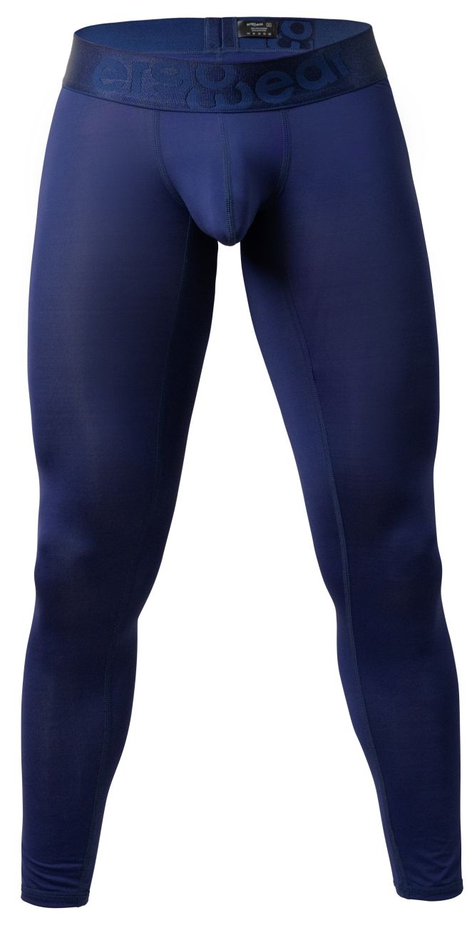 ErgoWear MAX BOLD Men's Compression Legging in Dark Blue – men's athletic pants