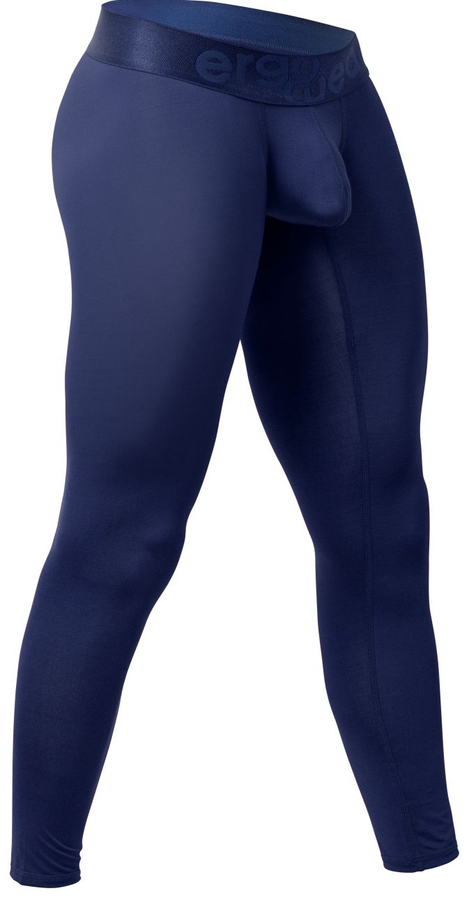 ErgoWear MAX BOLD Men's Compression Legging in Dark Blue – men's athletic pants