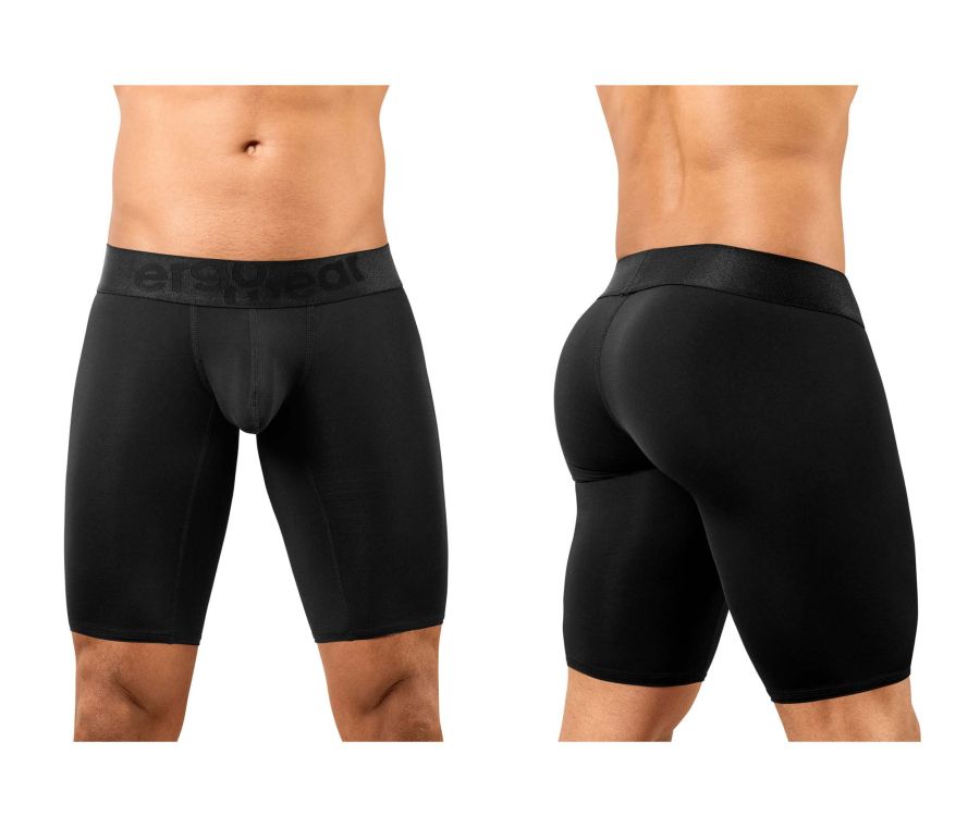 ErgoWear MAX BOLD Men's Trunk Underwear in Black – men's trunks