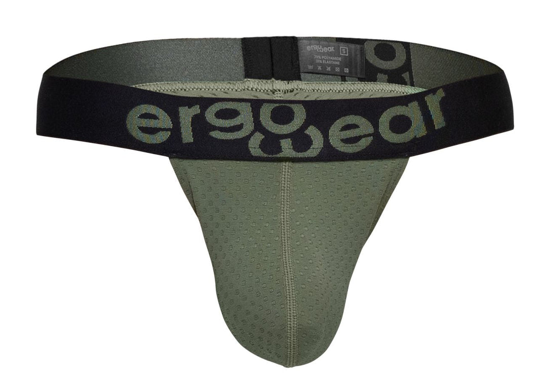 ErgoWear MAX FLOW Men's Thong in Dark Green – men's thongs