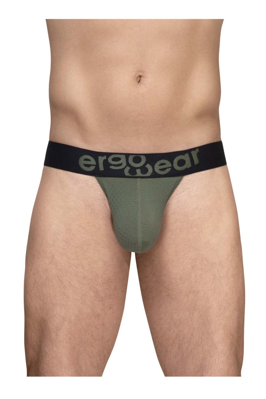 ErgoWear MAX FLOW Men's Bikini Brief in Dark Green – men's briefs