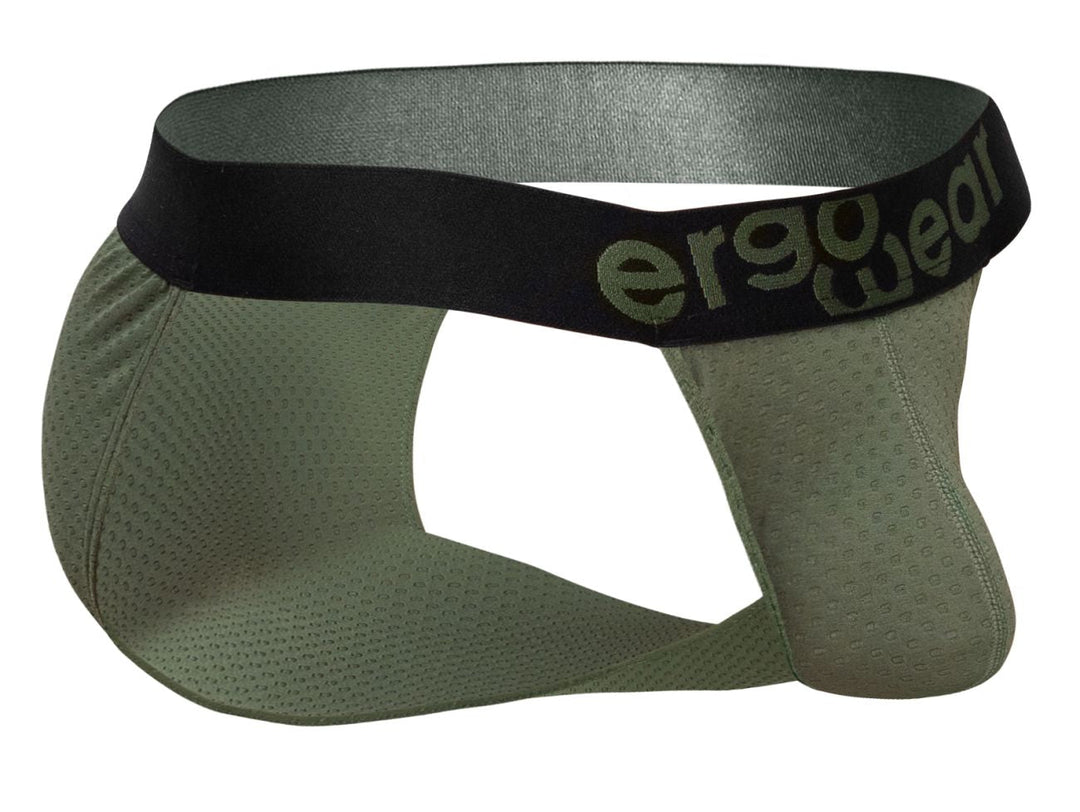 ErgoWear MAX FLOW Men's Bikini Brief in Dark Green – men's briefs