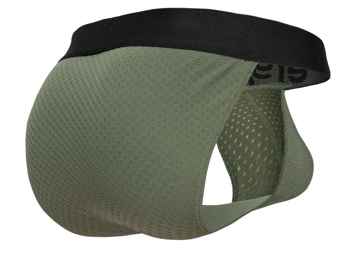 ErgoWear MAX FLOW Men's Bikini Brief in Dark Green – men's briefs