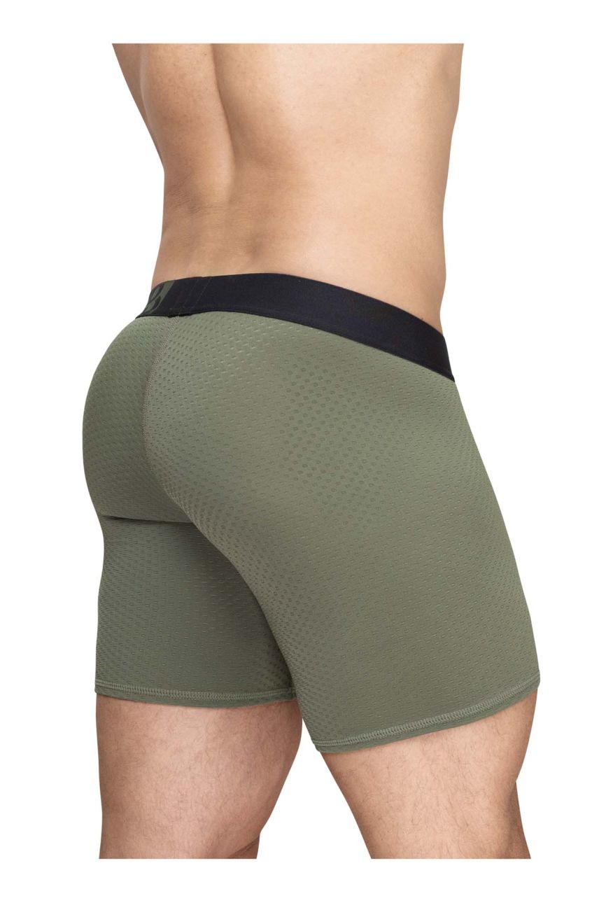 ErgoWear MAX FLOW Men's Boxer Brief in Dark Green – men's boxer briefs