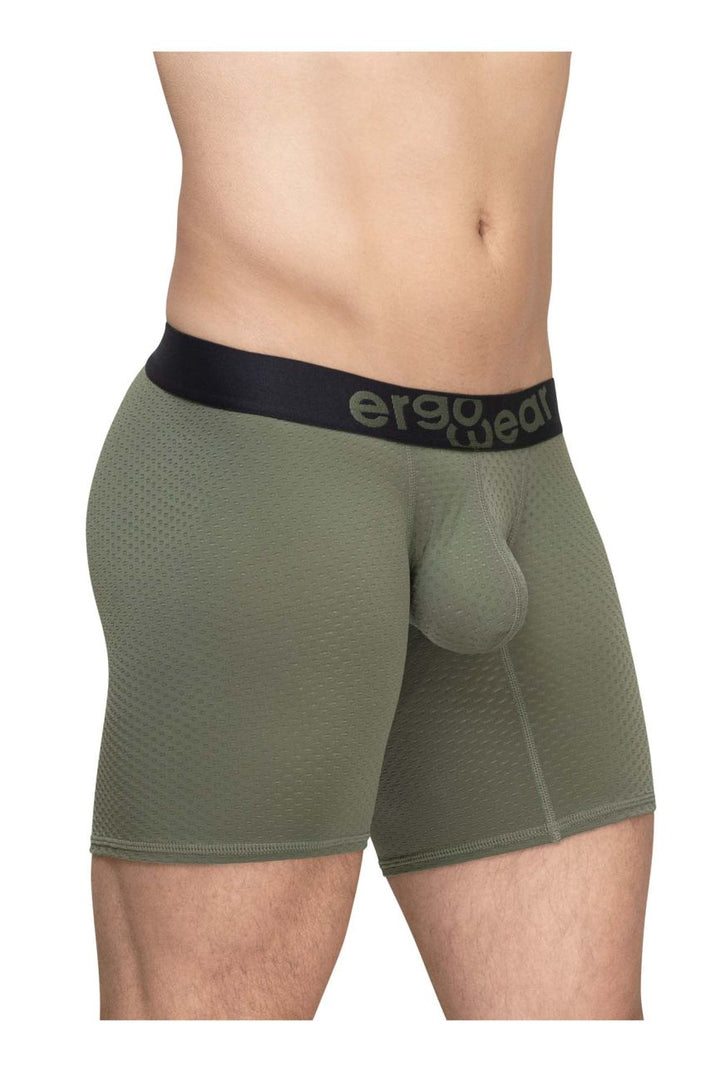 ErgoWear MAX FLOW Men's Boxer Brief in Dark Green – men's boxer briefs