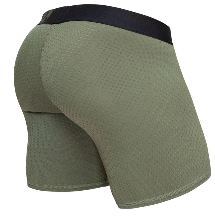 ErgoWear MAX FLOW Men's Boxer Brief in Dark Green – men's boxer briefs