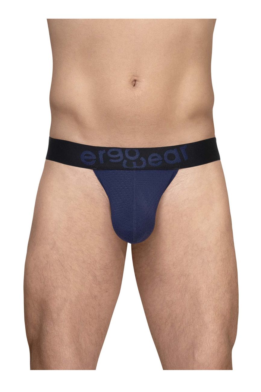 ErgoWear MAX FLOW Men's Thong in Dark Blue – men's thongs