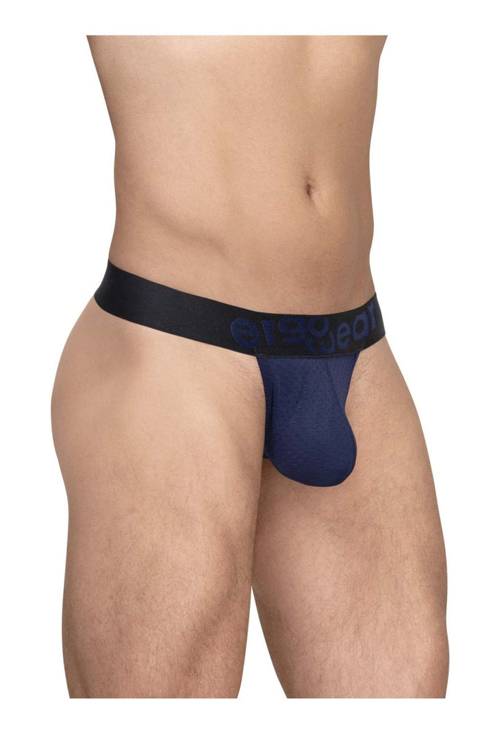 ErgoWear MAX FLOW Men's Thong in Dark Blue – men's thongs