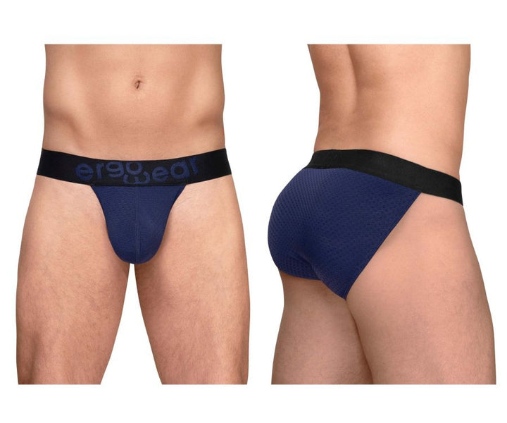 ErgoWear MAX FLOW Men's Bikini Brief in Dark Blue – men's briefs