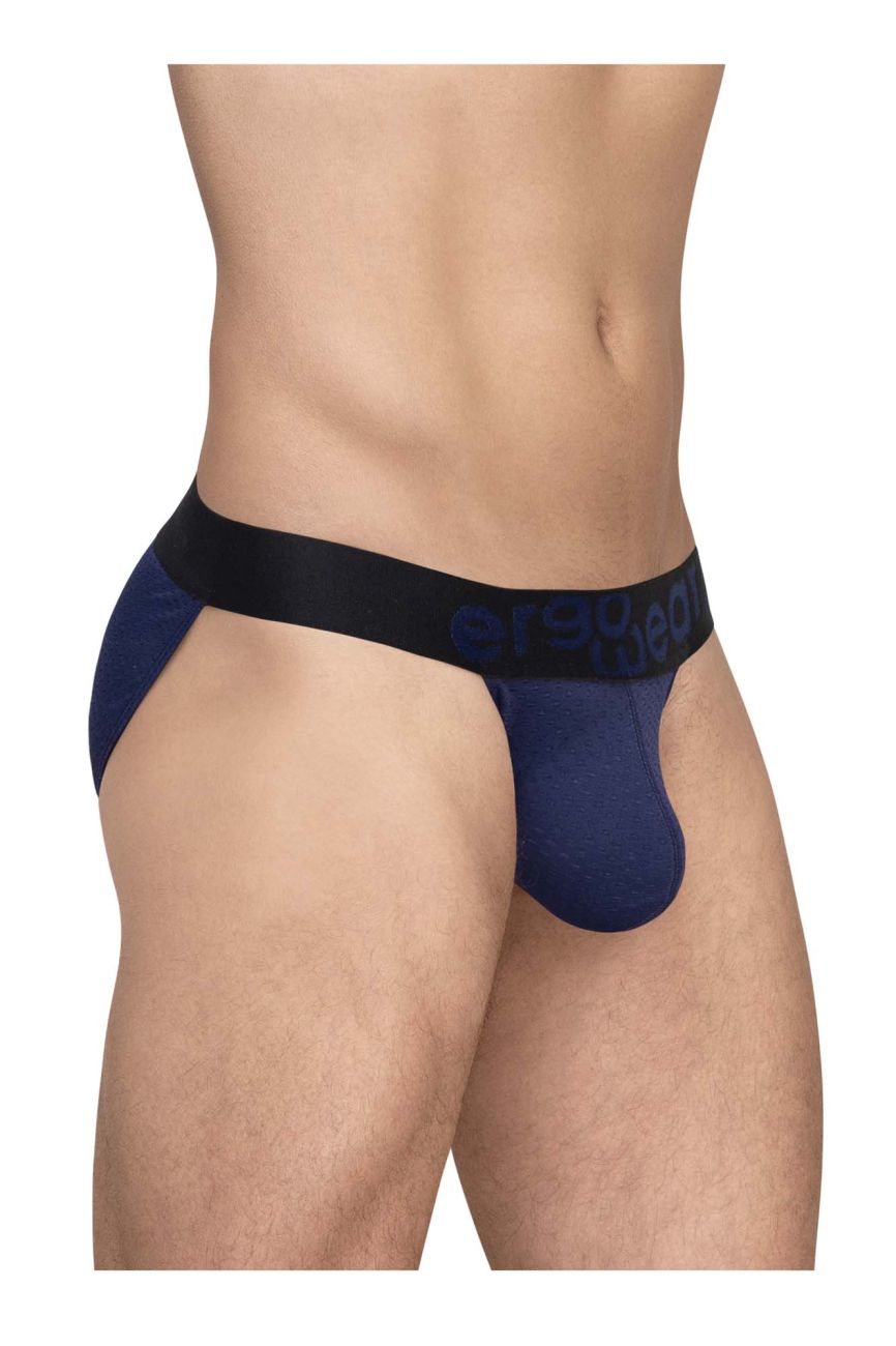ErgoWear MAX FLOW Men's Bikini Brief in Dark Blue – men's briefs