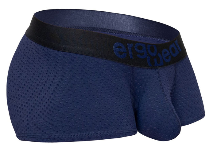 ErgoWear MAX FLOW Men's Trunk Underwear in Dark Blue – men's trunks