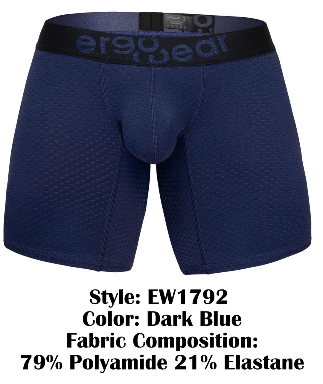 ErgoWear MAX FLOW Men's Boxer Brief in Dark Blue – men's boxer briefs