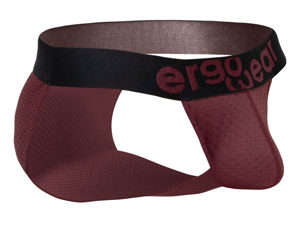 ErgoWear MAX FLOW Men's Bikini Brief in Burgundy – men's briefs