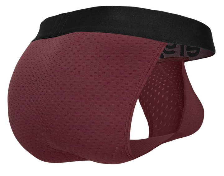 ErgoWear MAX FLOW Men's Bikini Brief in Burgundy – men's briefs