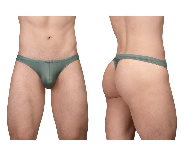 ErgoWear X4D SE Men's Thong in Olive Green – men's thongs