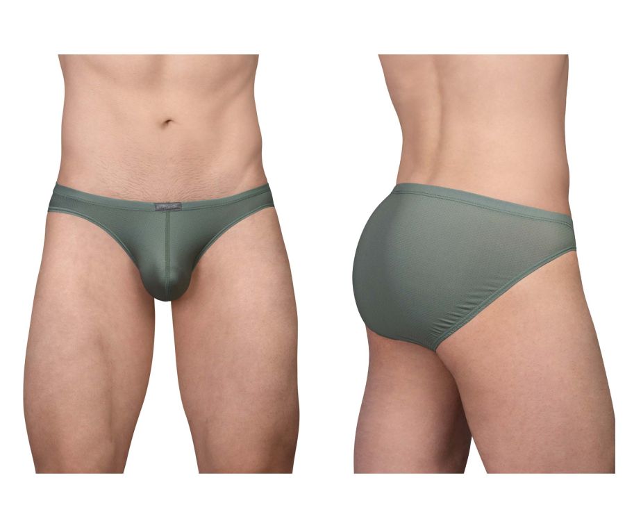 ErgoWear X4D SE Men's Bikini Brief in Olive Green – men's briefs