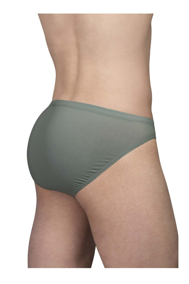 ErgoWear X4D SE Men's Bikini Brief in Olive Green – men's briefs