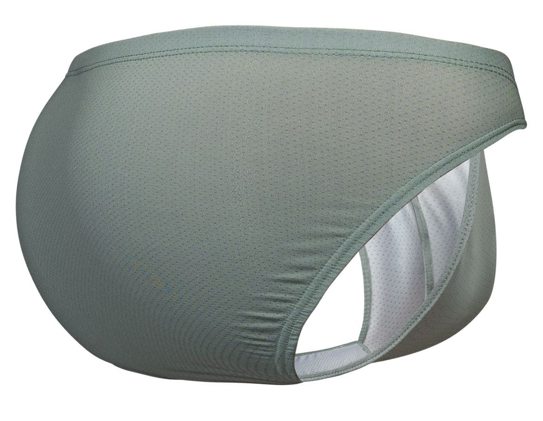 ErgoWear X4D SE Men's Bikini Brief in Olive Green – men's briefs