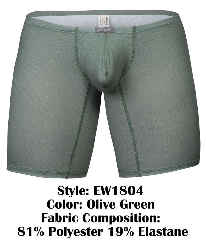 ErgoWear X4D SE Men's Boxer Brief in Olive Green – men's boxer briefs