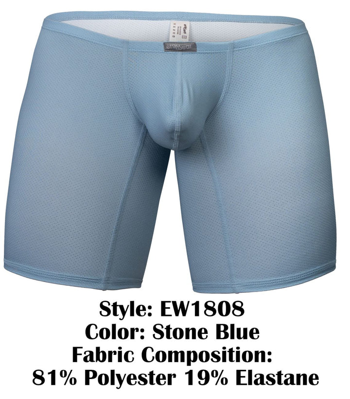 ErgoWear X4D SE Men's Boxer Brief in Stone Blue – men's boxer briefs