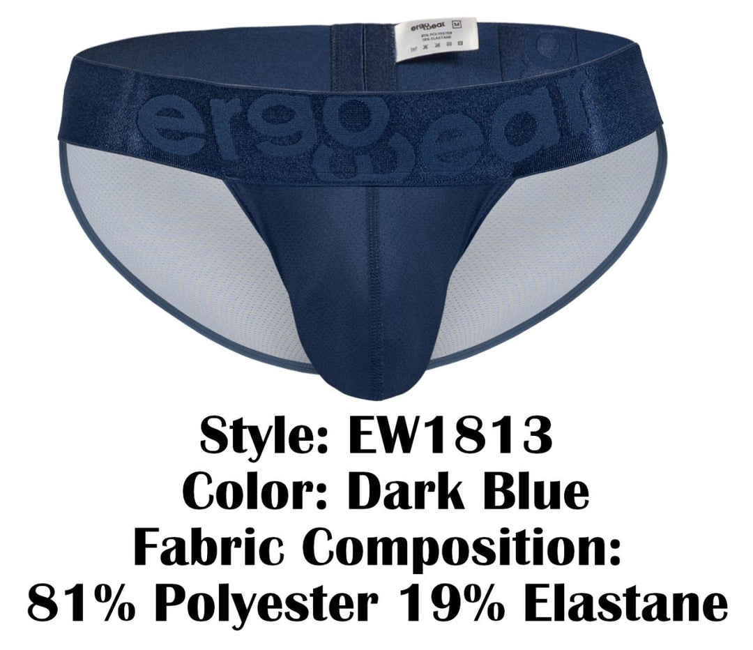 ErgoWear MAX BOLD SE Men's Bikini Brief in Dark Blue – men's briefs