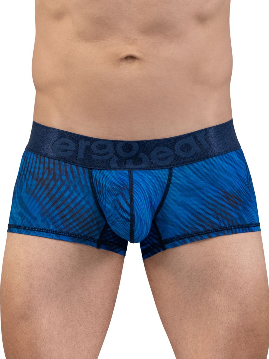 ErgoWear MAX BOLD SE Men's Trunk Underwear in Mid Blue – men's trunks