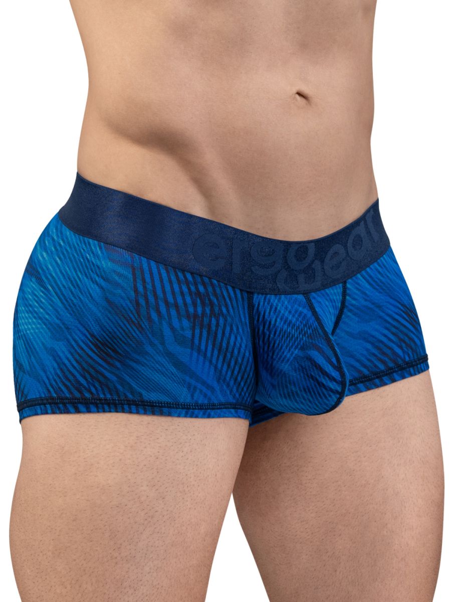 ErgoWear MAX BOLD SE Men's Trunk Underwear in Mid Blue – men's trunks