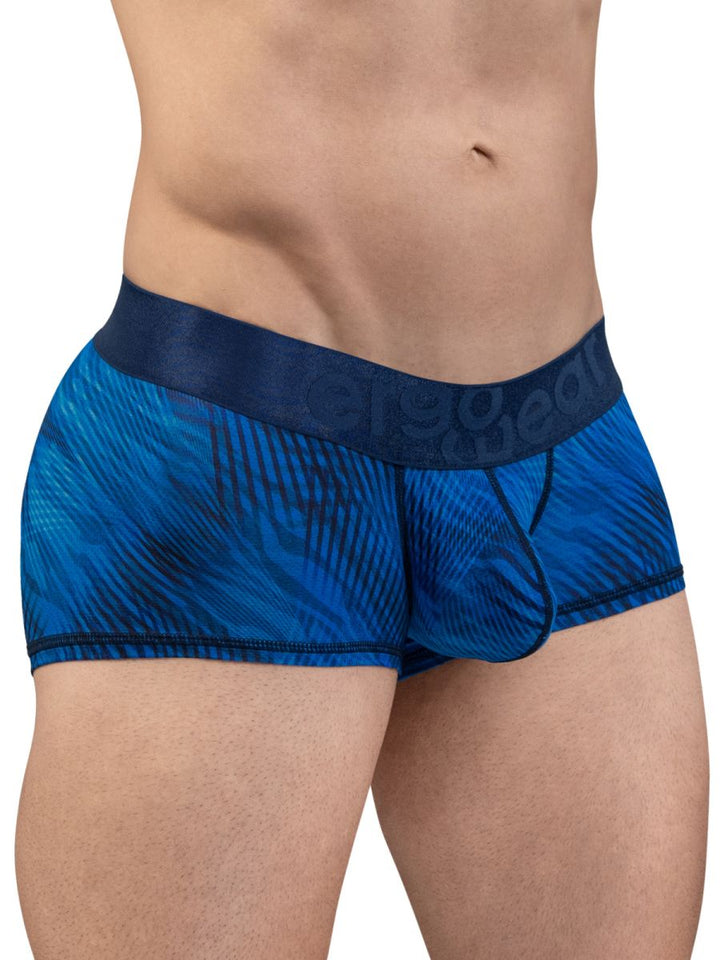 ErgoWear MAX BOLD SE Men's Trunk Underwear in Mid Blue – men's trunks