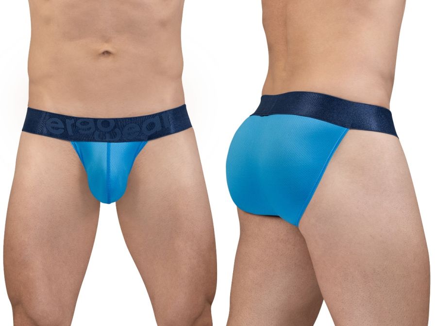 ErgoWear MAX BOLD SE Men's Bikini Brief in River Blue – men's briefs