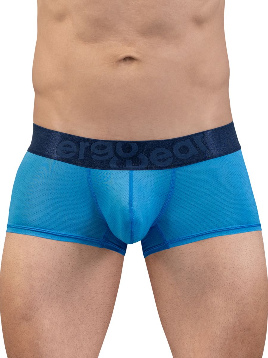 ErgoWear MAX BOLD SE Men's Trunk Underwear in River Blue – men's trunks